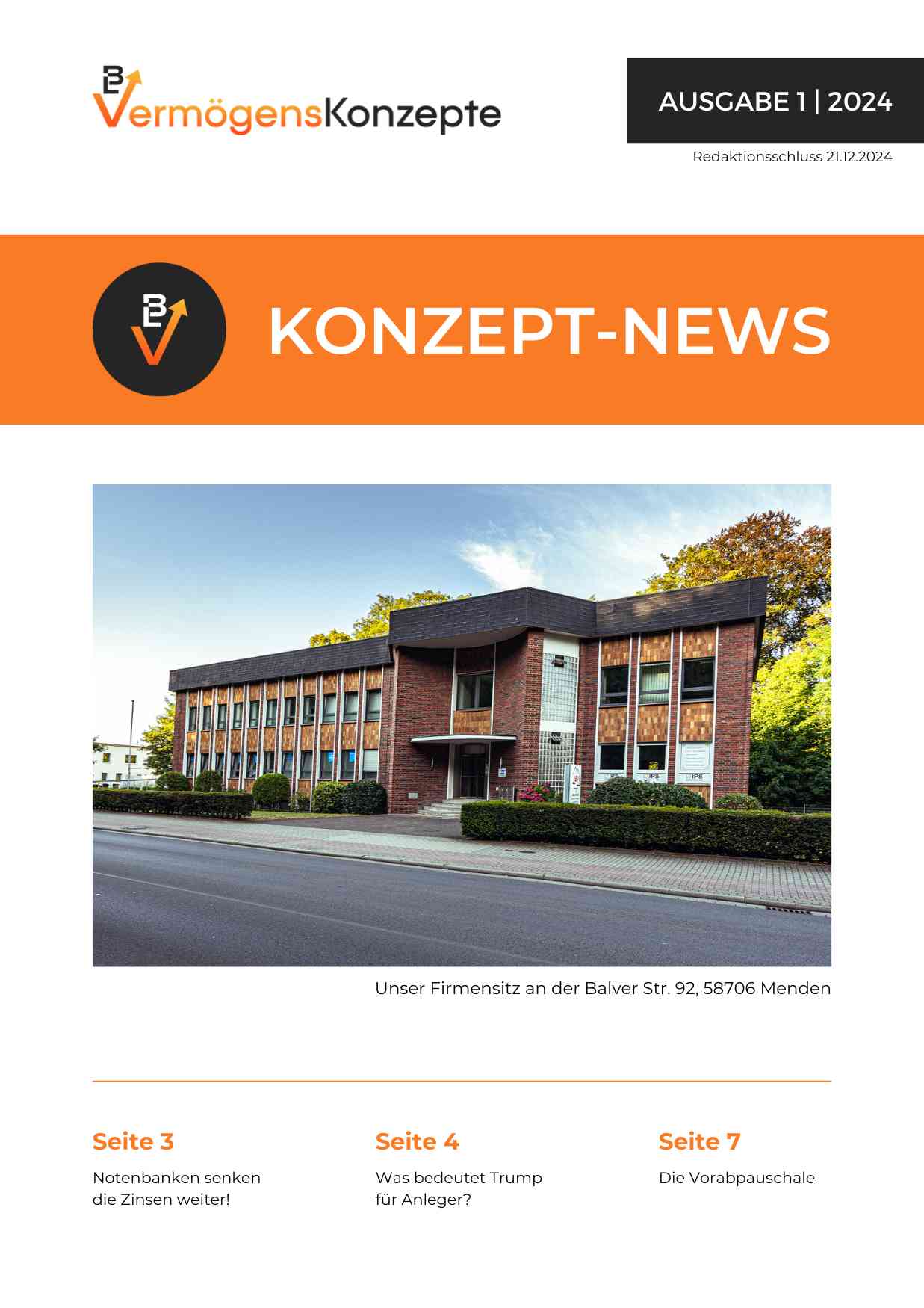 Cover: Konzept-News – Ausgabe 01-2024