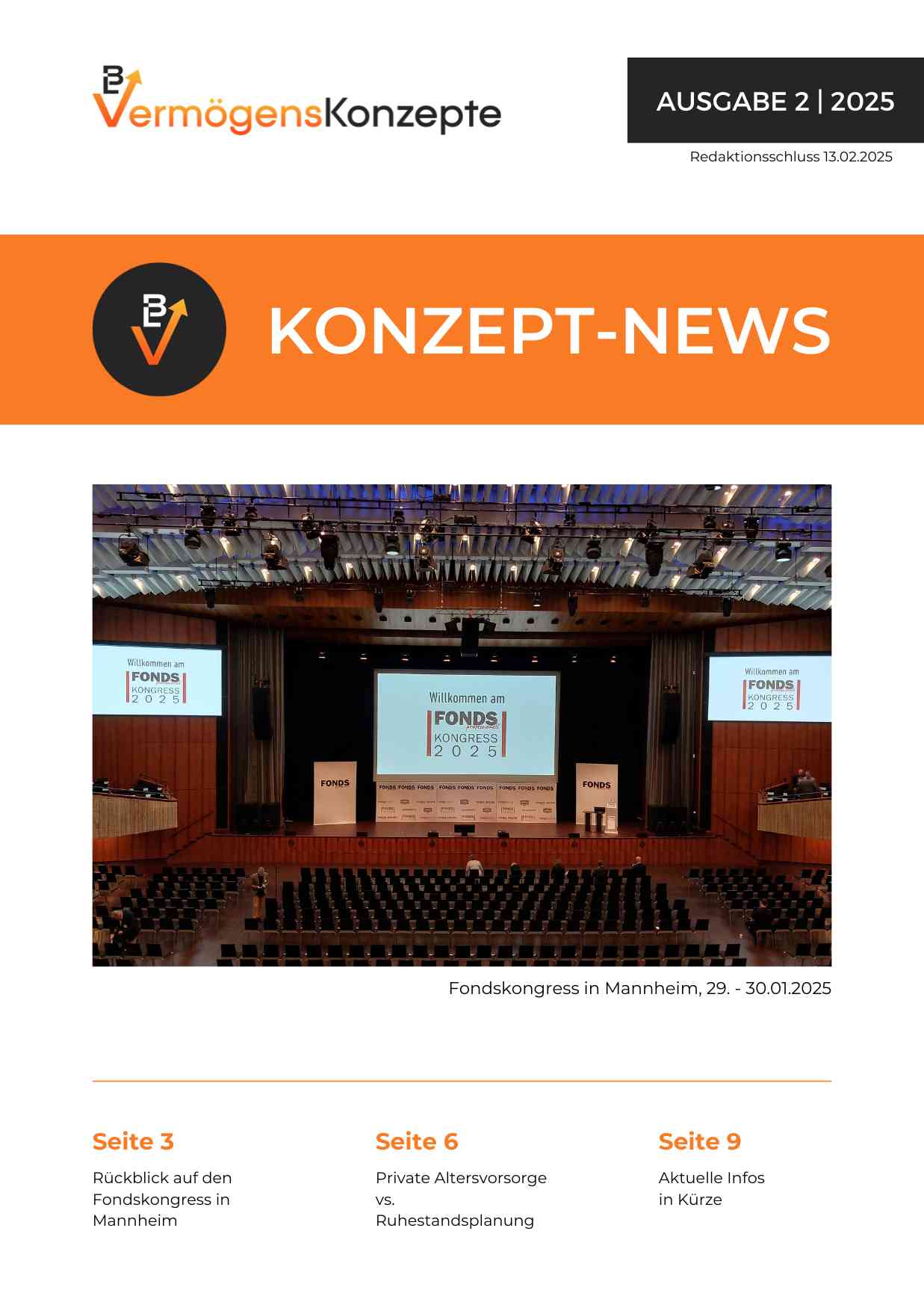Cover: Konzept-News – Ausgabe 02-2025
