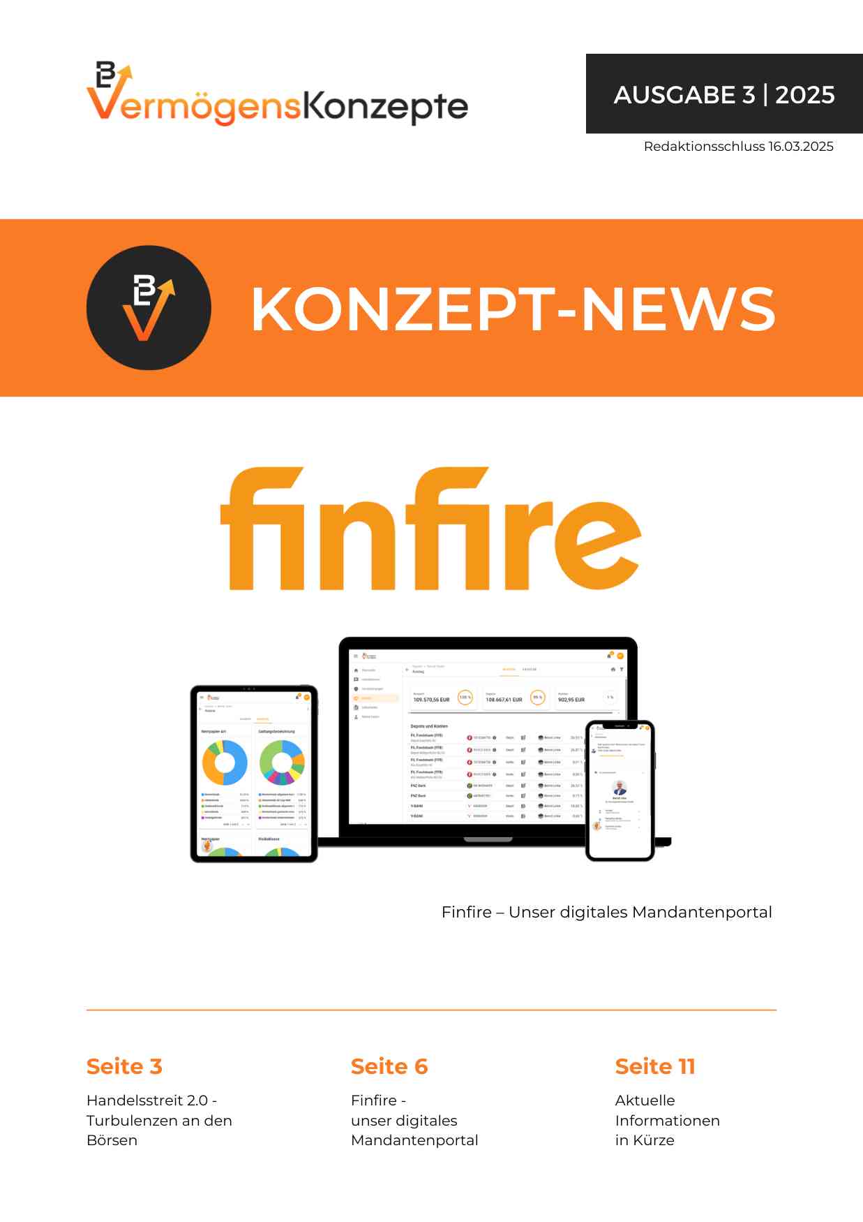 Cover: Konzept-News – Ausgabe 03-2025