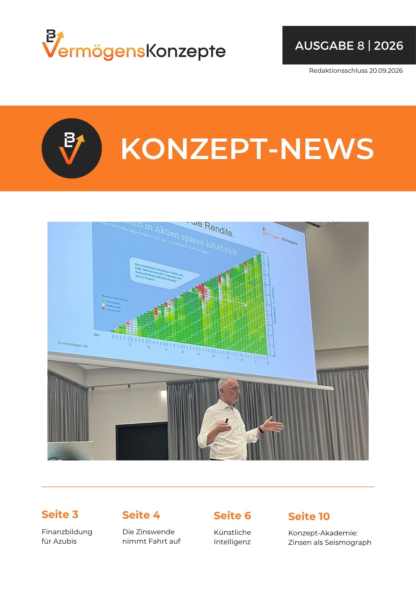 Cover: Konzept-News – Ausgabe 08-2026