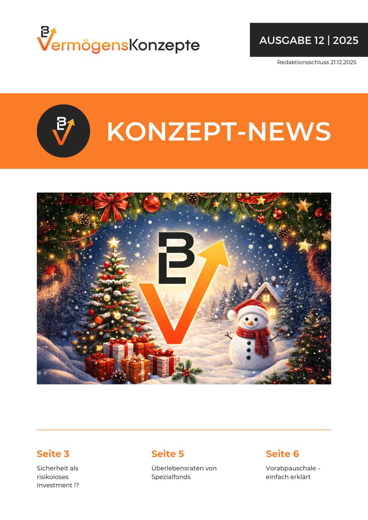 Cover: Konzept-News - Ausgabe 12-2025