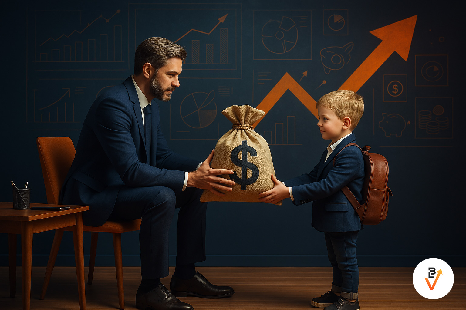 Cover: Schenkungen von Wertpapieren an die eigenen Kinder oder Enkel:  Wann ist der optimale Zeitpunkt?